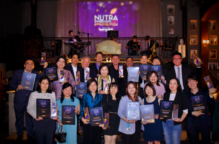 The winners of NutraIngredients-Asia Awards 2024. 