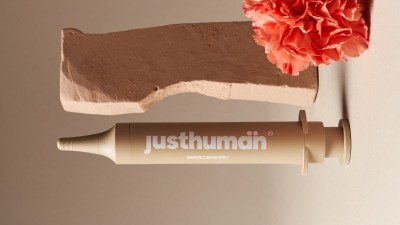 Justhuman has launched its first skin care product. [Justhuman]