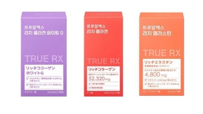 Clio's TRUE RX has launched three of its beauty-from-within products in Japan. ©MatsukiyoCocokara